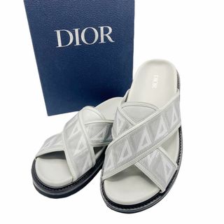 Christian Dior - ⭐️美品⭐️ ディオール アクア サンダル CD ダイヤモンド グレー