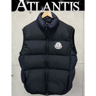 モンクレール(MONCLER)のMONCLER 銀座店 モンクレール ALMAZ ダウンベスト メンズ size:4 黒 94519(ダウンベスト)