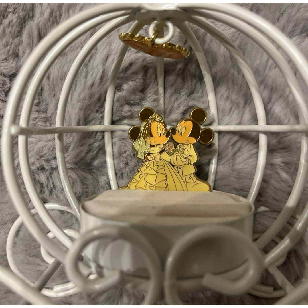 Disney(ディズニー)の【公式】【東京ディズニーリゾート限定】リングピロー　ウェディング　結婚式　指輪 ハンドメイドのウェディング(リングピロー)の商品写真