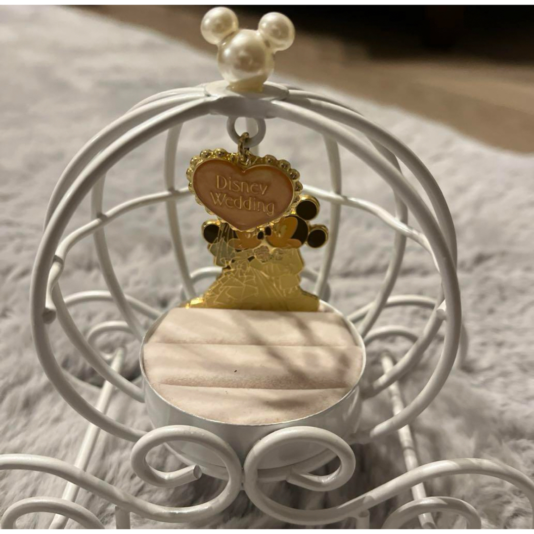 Disney(ディズニー)の【公式】【東京ディズニーリゾート限定】リングピロー　ウェディング　結婚式　指輪 ハンドメイドのウェディング(リングピロー)の商品写真
