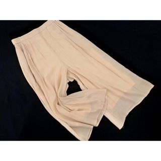 ロペピクニック(Rope' Picnic)のRope Picnic ロペピクニック シフォン ガウチョ パンツ size38/ベージュ ■◇ レディース(その他)