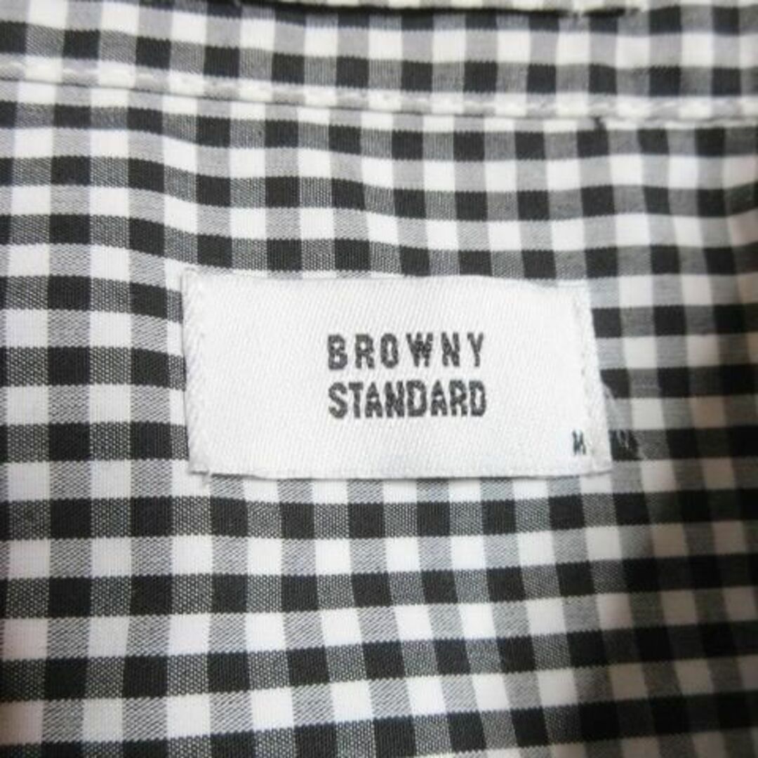 BROWNY(ブラウニー)のブラウニースタンダード 長袖シャツ ギンガムチェック M 230331AO4A メンズのトップス(シャツ)の商品写真