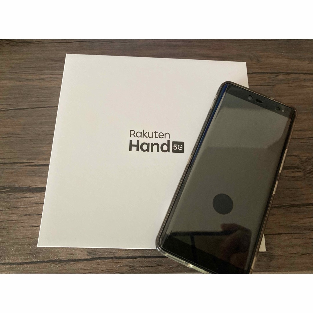 ANDROID(アンドロイド)の（最終お値下げしました！）Rakuten Hand 5G P780 ブラック スマホ/家電/カメラのスマートフォン/携帯電話(スマートフォン本体)の商品写真