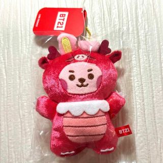 《送料込み》KIDDY LAND レッド BT21 クッキー 赤 ドラゴン(アイドルグッズ)