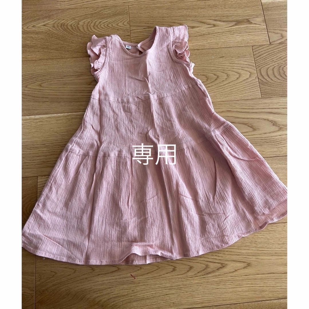 西松屋(ニシマツヤ)の【美品】西松屋　ワンピース　110 キッズ/ベビー/マタニティのキッズ服女の子用(90cm~)(ワンピース)の商品写真