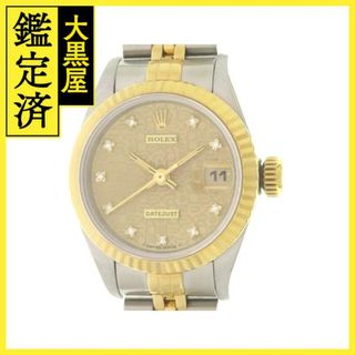 ロレックス(ROLEX)のロレックス　デイトジャスト　69173G　レディース　YG/SS　【431】(腕時計)