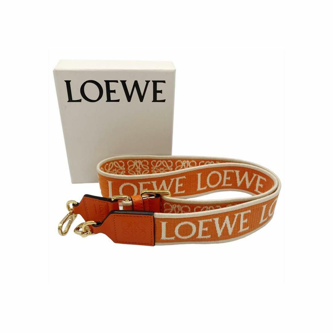 LOEWE(ロエベ)の⭐️美品⭐️ロエベ アナグラム ロゴ ジャガード ショルダーストラップ レディースのファッション小物(その他)の商品写真