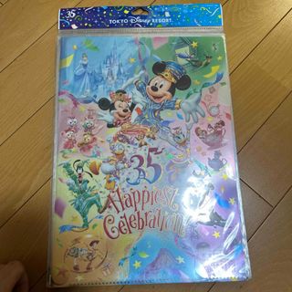 ディズニー35周年　クリアファイル(キャラクターグッズ)