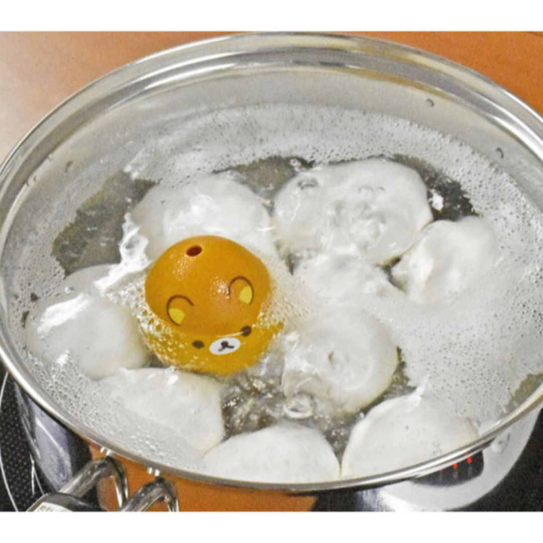クマザキエイム リラックマ ゆで卵タイマー 3種セット スマホ/家電/カメラの調理家電(調理機器)の商品写真