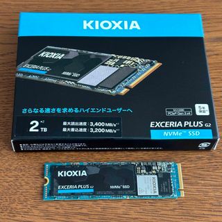 キオクシア EXCERIA Plus G2 NVMe SSD 2TB(PCパーツ)