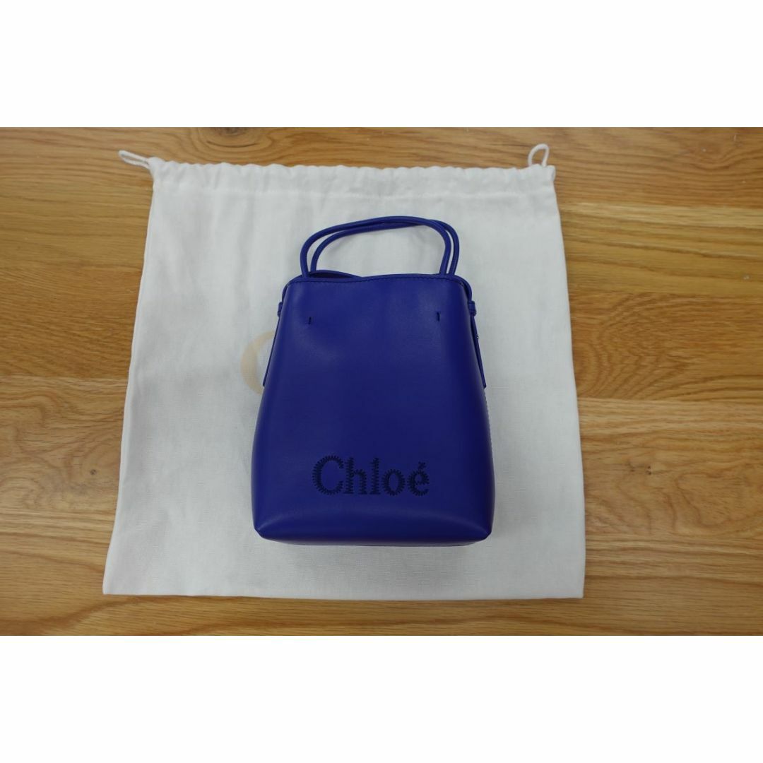 Chloe(クロエ)のChloe クロエ sense マイクロトートバッグ Blue 新品・未使用 レディースのバッグ(トートバッグ)の商品写真