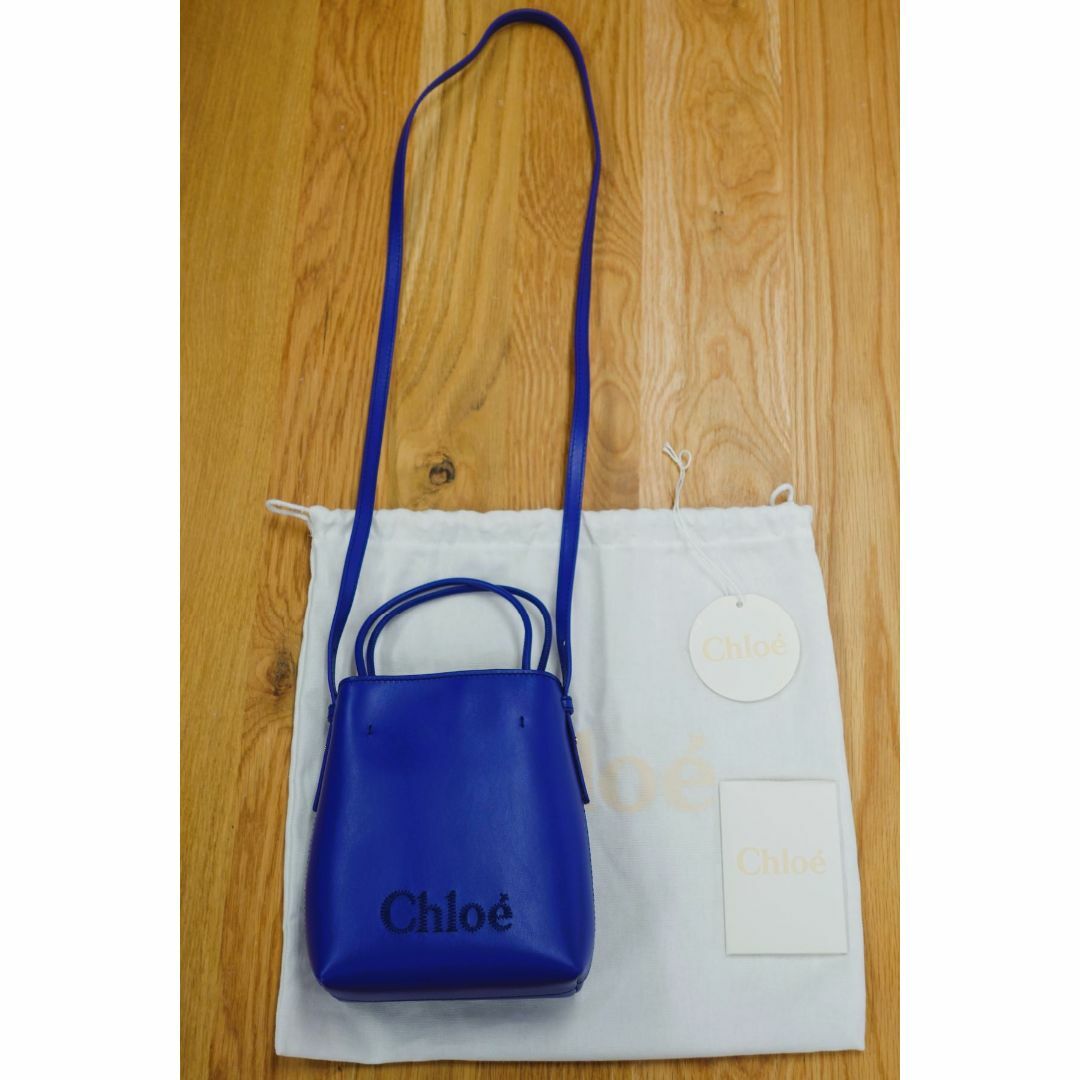 Chloe(クロエ)のChloe クロエ sense マイクロトートバッグ Blue 新品・未使用 レディースのバッグ(トートバッグ)の商品写真