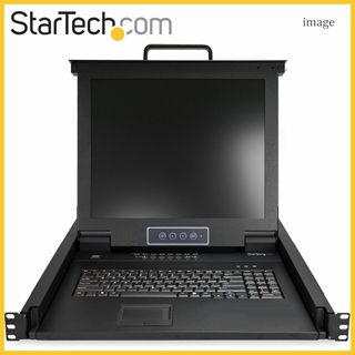 新品【スターテック】RKCONS1716K■KVMコンソールドロワー/約30万円(PC周辺機器)