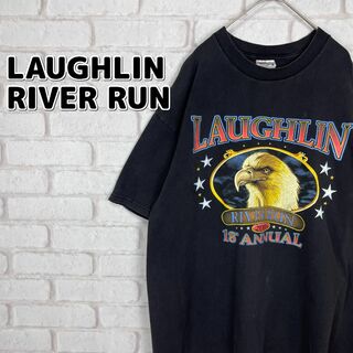 ヴィンテージ(VINTAGE)のLAUGHLIN RIVER RUN 2000 両面プリント Tシャツ(Tシャツ/カットソー(半袖/袖なし))