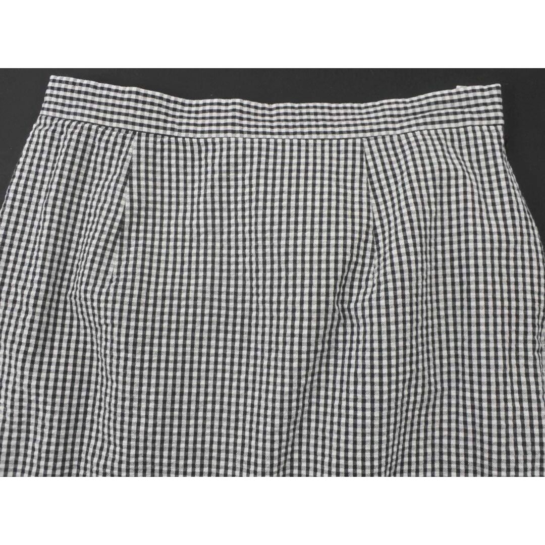 SLY(スライ)のSLY スライ ギンガムチェック タイト スカート size1/白ｘ黒 ■◇ レディース レディースのスカート(ロングスカート)の商品写真