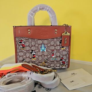 コーチ(COACH)のCOACH ディズニーコラボ 斜めがけ コーチ 4way ミニトート 新品 希少(トートバッグ)