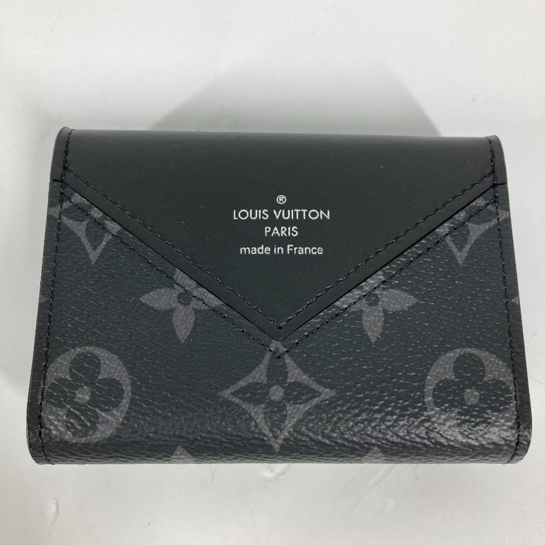 LOUIS VUITTON(ルイヴィトン)のルイヴィトン LOUIS VUITTON エテュイカルトアルセーヌ GI0198 モノグラムエクリプス トランプ＆ポーチ カード54枚 トランプ モノグラムエクリプスキャンバス ブラック 美品 エンタメ/ホビーのテーブルゲーム/ホビー(トランプ/UNO)の商品写真