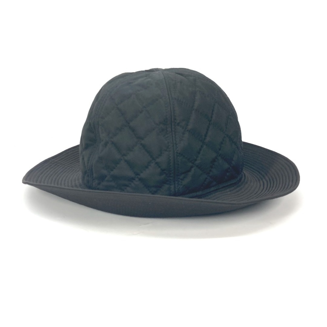 CHANEL(シャネル)のシャネル CHANEL キルティング ハット帽 帽子 バケットハット ボブハット ハット ナイロン ブラック レディースの帽子(ハット)の商品写真