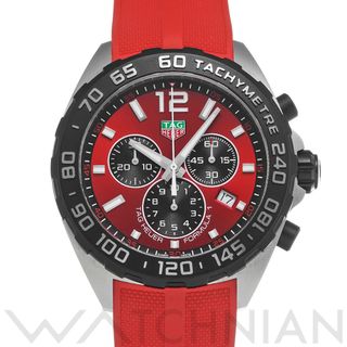 タグホイヤー(TAG Heuer)の中古 タグ ホイヤー TAG HEUER CAZ101AN.FT8055 レッド /ブラック メンズ 腕時計(腕時計(アナログ))