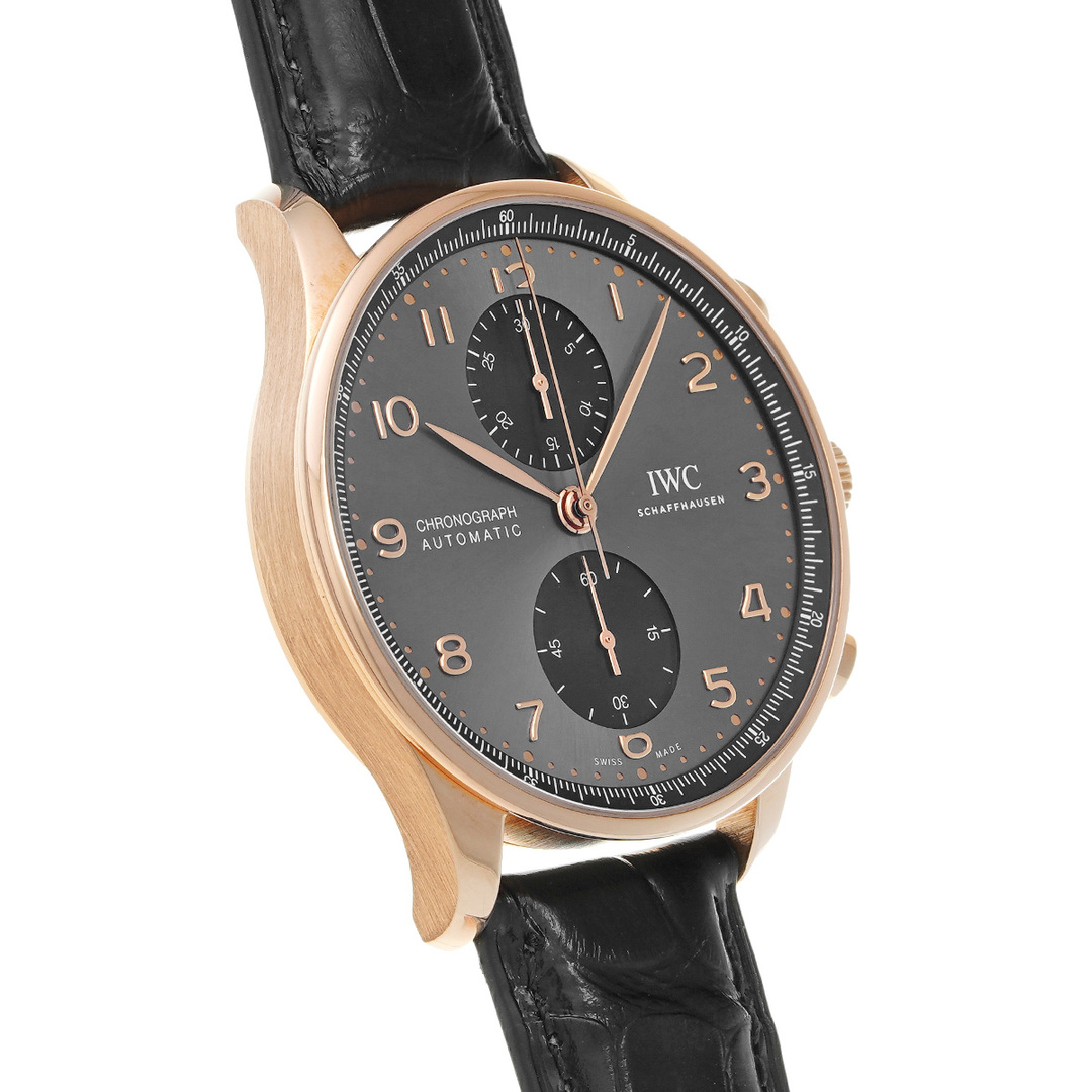 IWC(インターナショナルウォッチカンパニー)の中古 インターナショナルウォッチカンパニー IWC IW371610 スレートグレー /ブラック メンズ 腕時計 メンズの時計(腕時計(アナログ))の商品写真