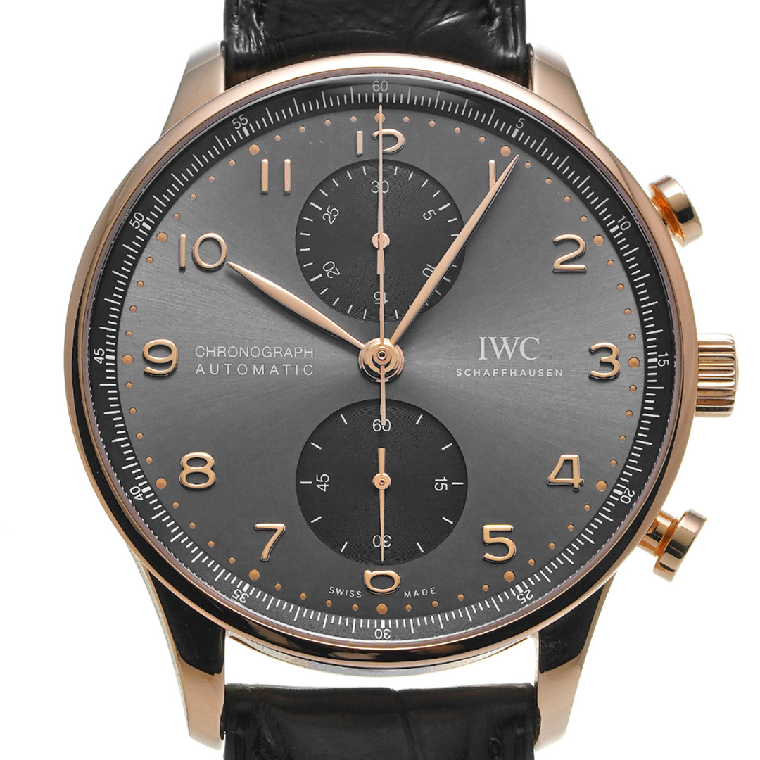 IWC(インターナショナルウォッチカンパニー)の中古 インターナショナルウォッチカンパニー IWC IW371610 スレートグレー /ブラック メンズ 腕時計 メンズの時計(腕時計(アナログ))の商品写真