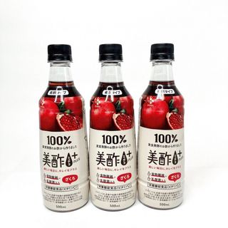 美酢プラス　ミチョ　ざくろ　希釈タイプ　500ml  3本セット