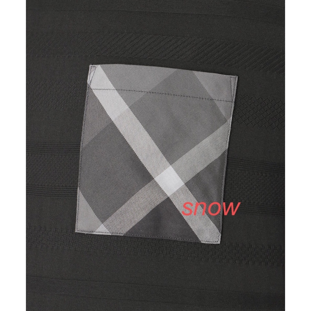 BLACK LABEL CRESTBRIDGE(ブラックレーベルクレストブリッジ)の《新品 タグ付き》ブラックレーベルクレストブリッジ　チェックポケットTシャツ メンズのトップス(Tシャツ/カットソー(半袖/袖なし))の商品写真