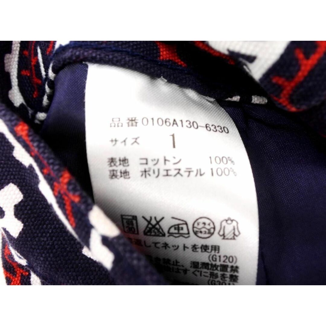 moussy(マウジー)のMOUSSY マウジー ペイズリー柄 巻き ラップ スカート size1/紺 ■■ レディース レディースのスカート(ミニスカート)の商品写真