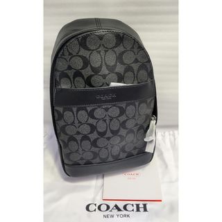 COACH - 新品 未使用 COACH コーチ ショルダー ボディバッグ シグネチャー グレー