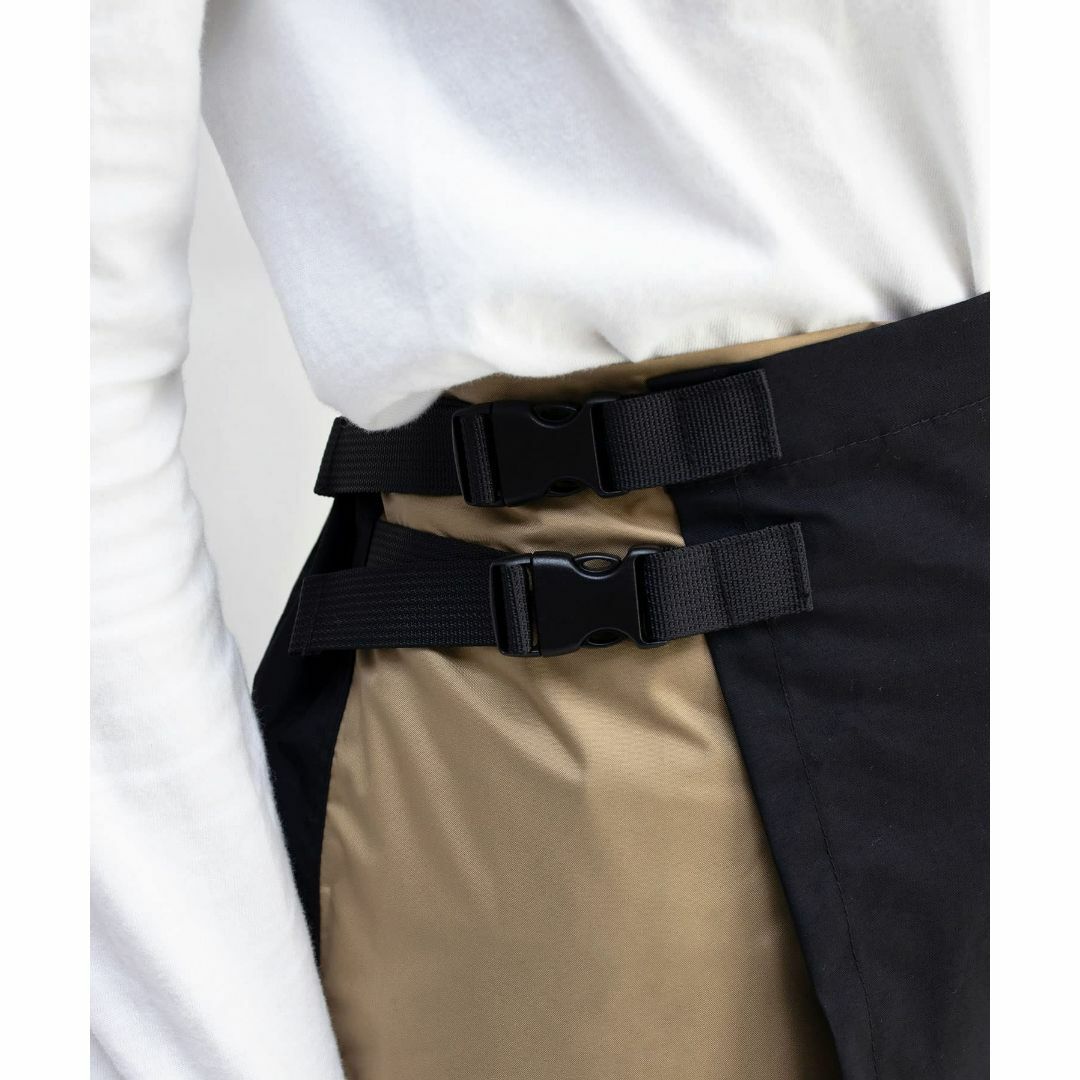 【色: カーキ】キウ(Kiu) ウォータープルーフ ラップスカート RAIN S レディースのファッション小物(その他)の商品写真