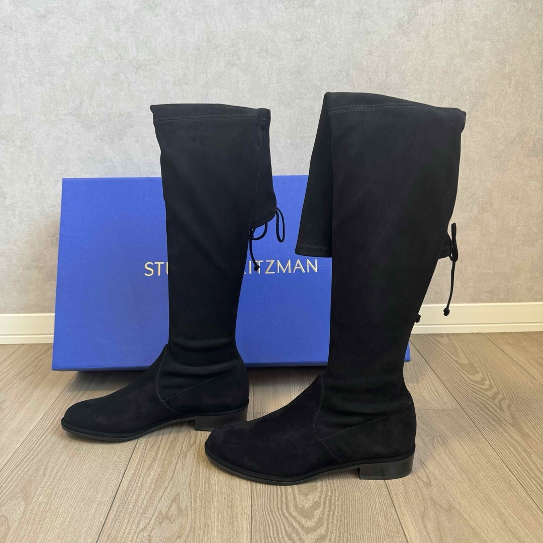 Stuart Weitzman(スチュワートワイツマン)の大人気★ STUART WEITZMAN LOWLAND スエード ロングブーツ レディースの靴/シューズ(ブーツ)の商品写真