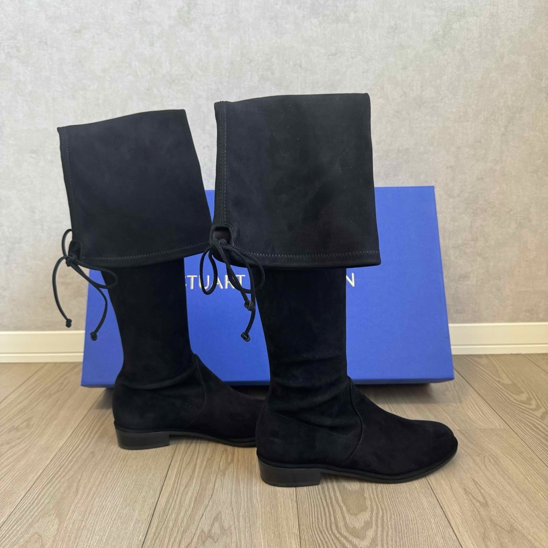 Stuart Weitzman(スチュワートワイツマン)の大人気★ STUART WEITZMAN LOWLAND スエード ロングブーツ レディースの靴/シューズ(ブーツ)の商品写真