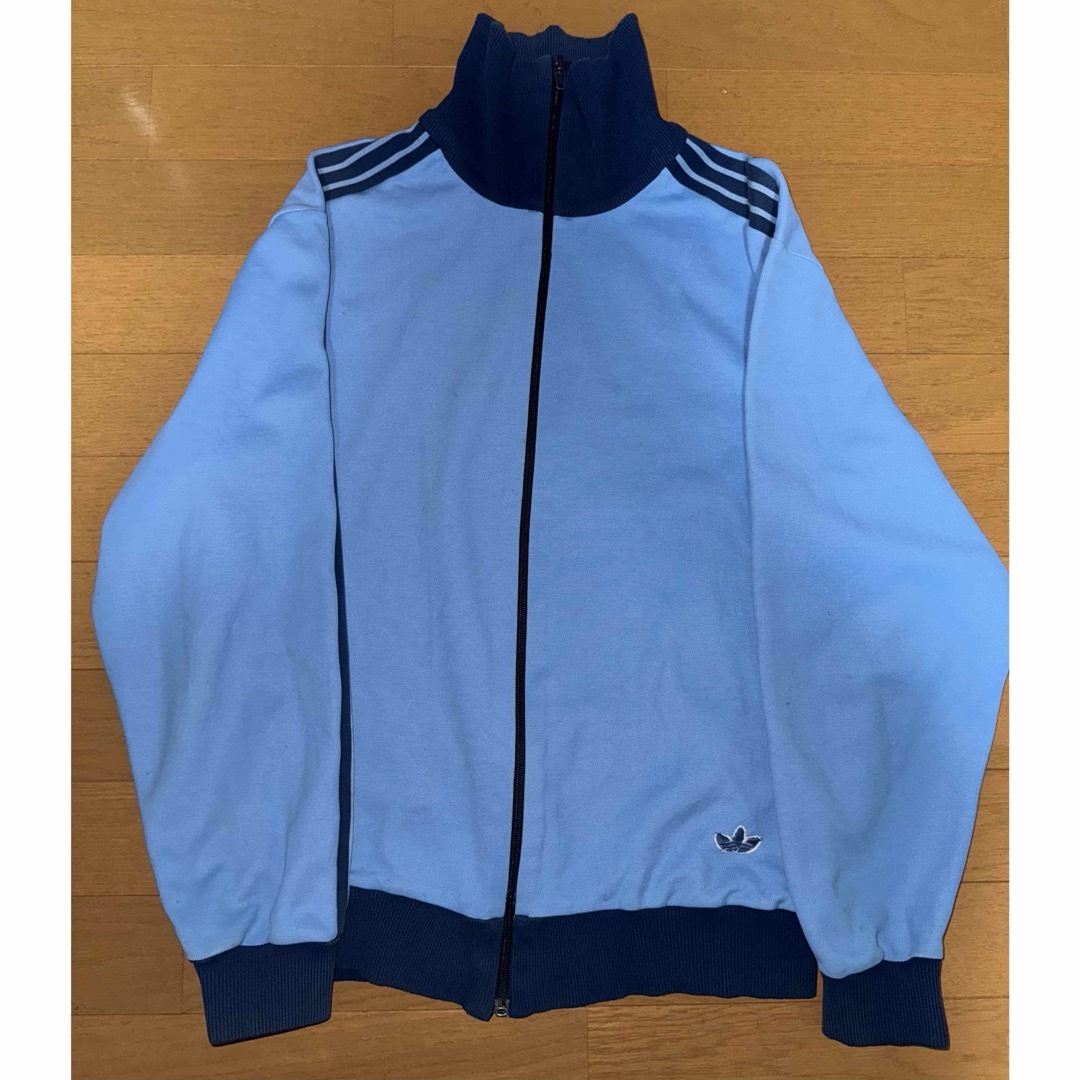 adidas(アディダス)のadidasトラックジャケット 70's 西ドイツタグ デサント製 ヴィンテージ メンズのトップス(ジャージ)の商品写真