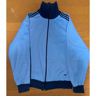 アディダス(adidas)のadidasトラックジャケット 70's 西ドイツタグ デサント製 ヴィンテージ(ジャージ)