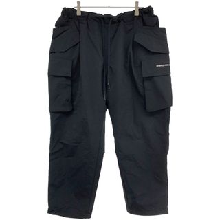 S.F.C  Stripes For Creative エスエフシー 23AW WIDE CARGO PANTS ナイロンワイドカーゴパンツ SFCW23P04 ネイビー L