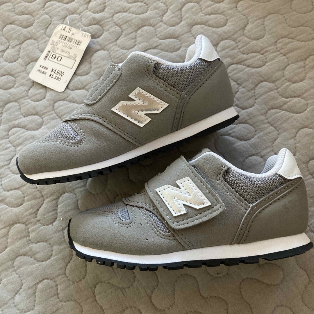 New Balance(ニューバランス)のニューバランス　キッズ　　373 14.5 新品 キッズ/ベビー/マタニティのベビー靴/シューズ(~14cm)(スニーカー)の商品写真