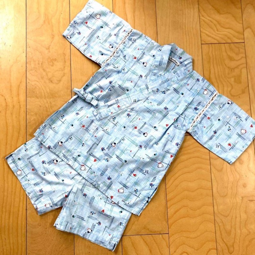 familiar(ファミリア)の美品 familiar ファミリア 甚平 100cm キッズ/ベビー/マタニティのキッズ服男の子用(90cm~)(甚平/浴衣)の商品写真