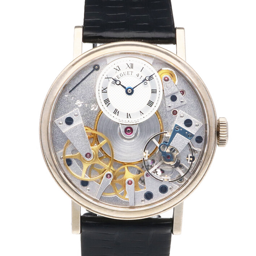 Breguet(ブレゲ)のブレゲ トラディション 腕時計 時計 18金 K18ホワイトゴールド 7027 手巻き メンズ 1年保証 Breguet  中古 メンズの時計(腕時計(アナログ))の商品写真