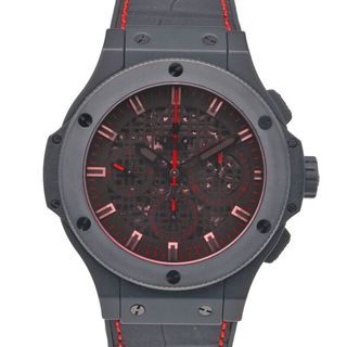 ウブロ(HUBLOT)のウブロ ビッグバン アエロバン ジェットリー 腕時計 時計 セラミック HU311.CI.1130.GR.JLI11 自動巻き メンズ 1年保証 HUBLOT  中古(腕時計(アナログ))