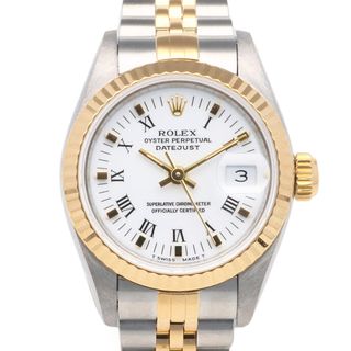 ロレックス(ROLEX)のロレックス デイトジャスト オイスターパーペチュアル 腕時計 時計 ステンレススチール 69173 自動巻き レディース 1年保証 ROLEX  中古(腕時計)