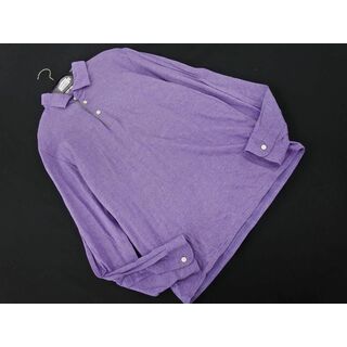corsini コルシーニ ポロシャツ size48/紫 ■◇ メンズ(ポロシャツ)