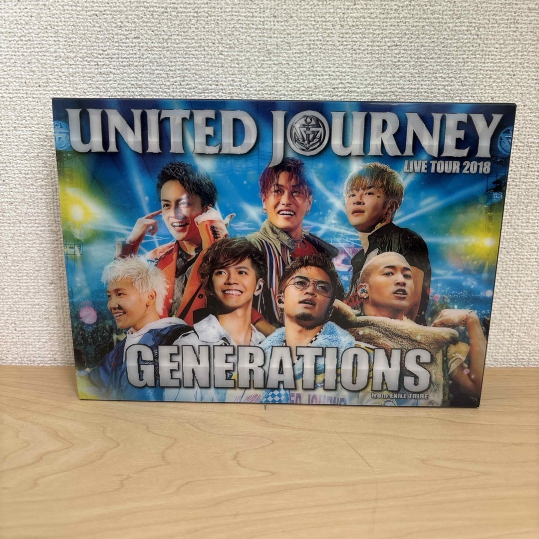 GENERATIONS(ジェネレーションズ)のGENERATIONS　LIVE　TOUR　2018　UNITED　JOURNE エンタメ/ホビーのDVD/ブルーレイ(ミュージック)の商品写真