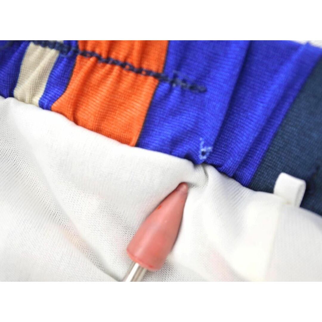 moussy(マウジー)のAZUL BY MOUSSY アズールバイマウジー ストライプ マキシ スカート sizeS/オレンジｘ紺ｘベージュ ■■ レディース レディースのスカート(ロングスカート)の商品写真
