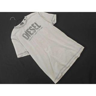 DIESEL - DIESEL ディーゼル ロゴ Tシャツ sizeL/オフホワイト ■◆ メンズ