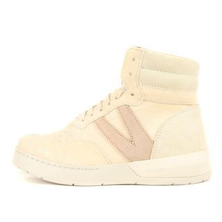 visvim ビズビム 22SS WMV CHAMBERLAIN HI W / レザー ハイカット スニーカー オフホワイト×サンドベージュWMNS W7(24.5-25.5cm)