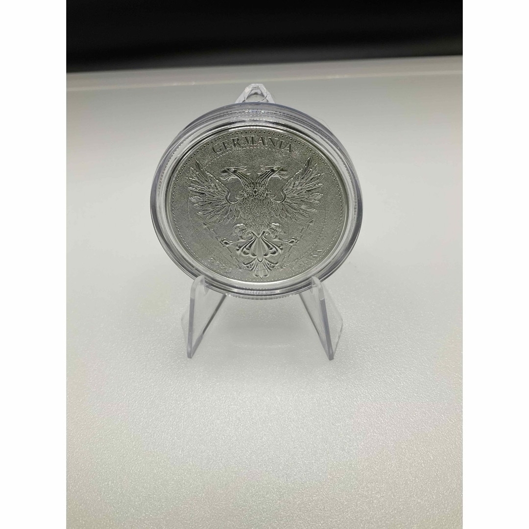 2021年ポーランド 栗の葉 円形銀 1オンス銀貨 エンタメ/ホビーの美術品/アンティーク(貨幣)の商品写真