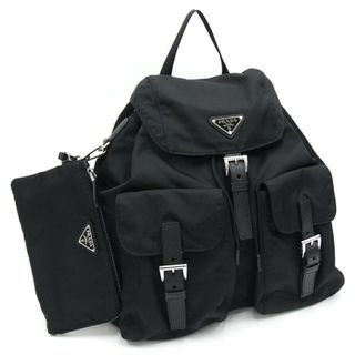 プラダ(PRADA)の プラダ バックパック 1BZ811 ブラック ナイロン(リュック/バックパック)