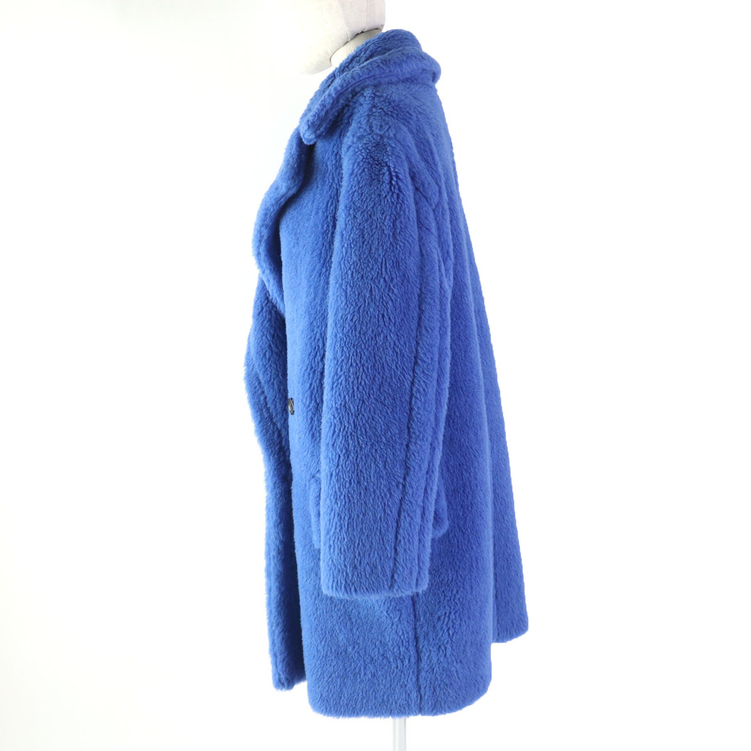 MAX MARA WHITE TAG ALPACA BREND BELTED OVER COAT MADE IN