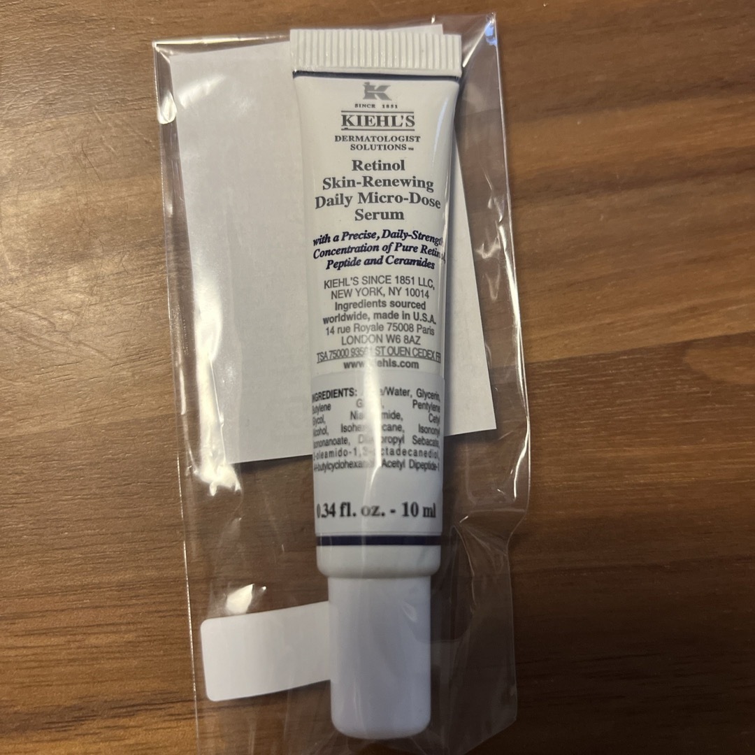 Kiehl's(キールズ)のキールズ DS レチノール RTN リニューイング セラム 10ml コスメ/美容のスキンケア/基礎化粧品(美容液)の商品写真