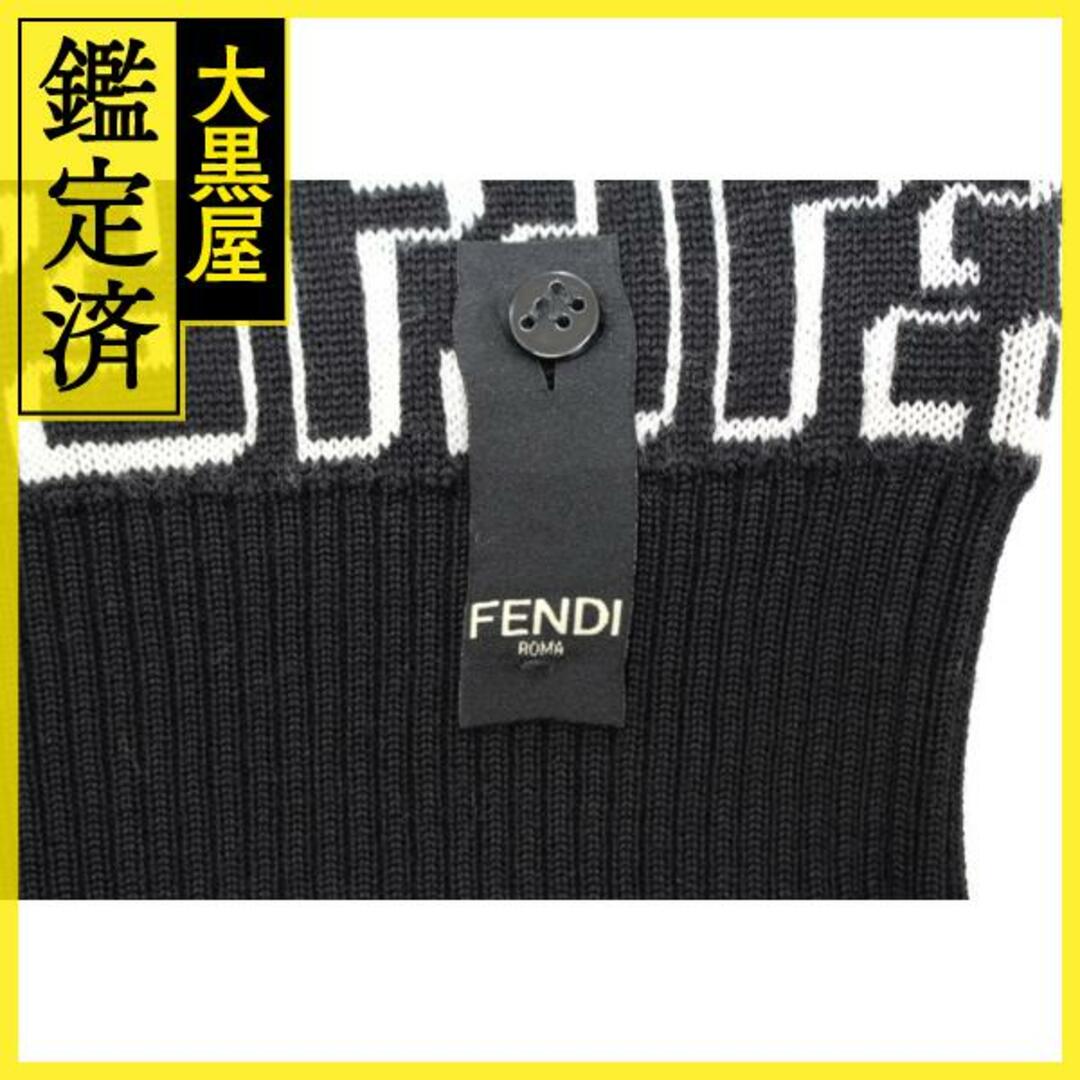 FENDI(フェンディ)のFENDI　ズッカ　セーター　メンズ48　ブラック／ホワイト　【200】 メンズのトップス(ニット/セーター)の商品写真